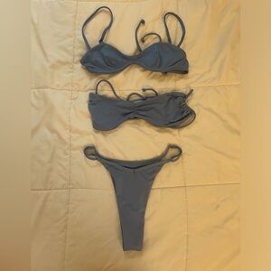 Lahana Swim blue bikinis